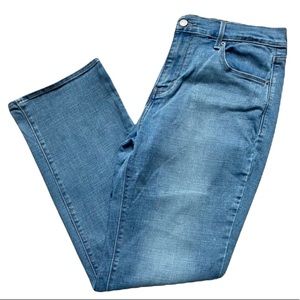 Levi's 505 Classic Straight Leg Jeans - Medium Blue Wash - Women's size 12